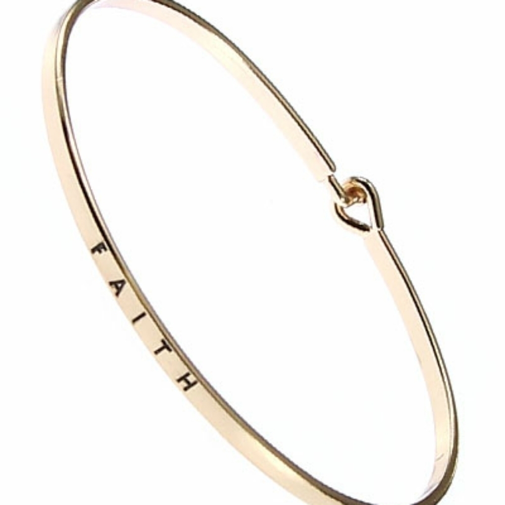 Faith Message Bracelet - Picture 1 of 1